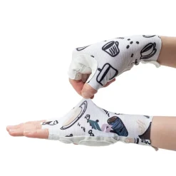 TVI ROCKBROS Women’s Half-Finger Fishing and Cycling Gloves