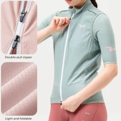 TVI Women's Cycling Vest Windproof - MJ008
