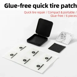 Ultra-Mini Tire Patch Kit – Super Lightweight Ultra-Slim Pocket-Friendly