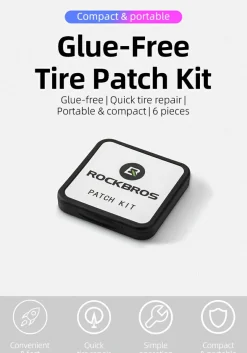 Ultra-Mini Tire Patch Kit – Super Lightweight Ultra-Slim Pocket-Friendly