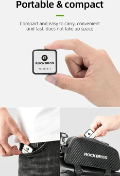 Ultra-Mini Tire Patch Kit – Super Lightweight Ultra-Slim Pocket-Friendly