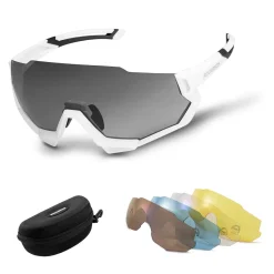 Unisex Polarized Sports Sunglasses (4-Lens Kit)