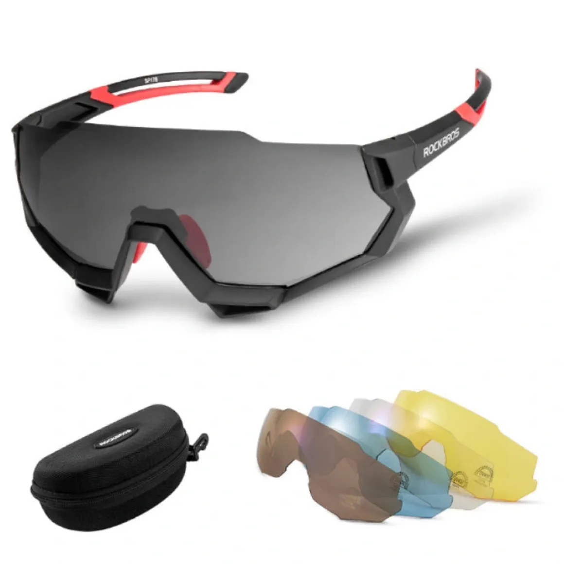 Unisex Polarized Sports Sunglasses (4-Lens Kit)