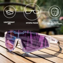Unisex Transition Sports Sunglasses for Cycling