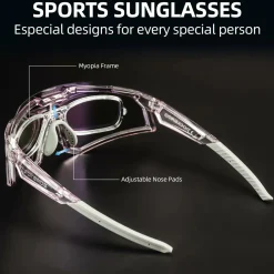 Unisex Transition Sports Sunglasses for Cycling