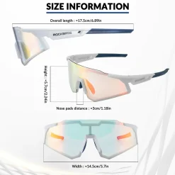 Unisex Transition Sports Sunglasses for Cycling