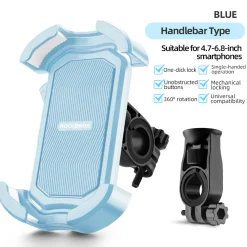 Universal Bike Phone Holder for Handlebar & Mirror