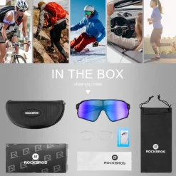 UV400 Polarized Sunglasses for Cycling