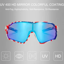 UV400 Polarized Sunglasses for Cycling