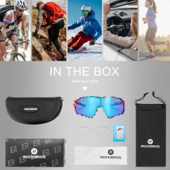 UV400 Polarized Sunglasses for Cycling