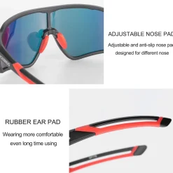 UV400 Polarized Sunglasses for Cycling