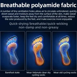 VeloNuts Cycling socks Breathable