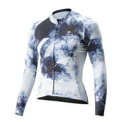 Velonuts Women Cycling Jersey Breathable Long Sleeve Pro Team MTB/Road Jersey