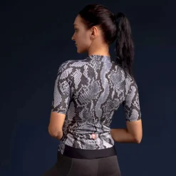 VeloNuts Women‘s Cycling Jersey Dragon-Blanc