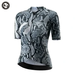 VeloNuts Women‘s Cycling Jersey Dragon-Blanc