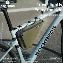 VERDANT REST Bike Frame Bag 1.5L