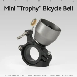 Vintage Trophy-Shaped Copper Alloy Bell
