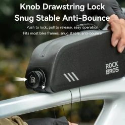 100% Waterproof Bike Frame Bag 0.9L
