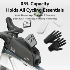100% Waterproof Bike Frame Bag 0.9L