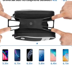 Waterproof Bike Phone Mount Frame Bag