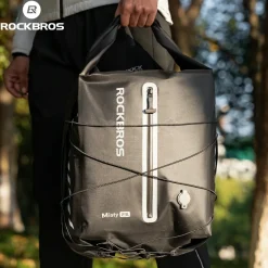 100% Waterproof Bike Rack Bag Lightweight 23L