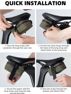 Waterproof Bike Saddle Bag 48g