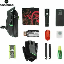 Waterproof Cycling Rear Saddle Bag Bike Rear Seatpost Panniers MTB Bike Accessories 1L/1.5L