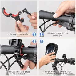 Waterproof Motorcycle Handlebar Phone Bag