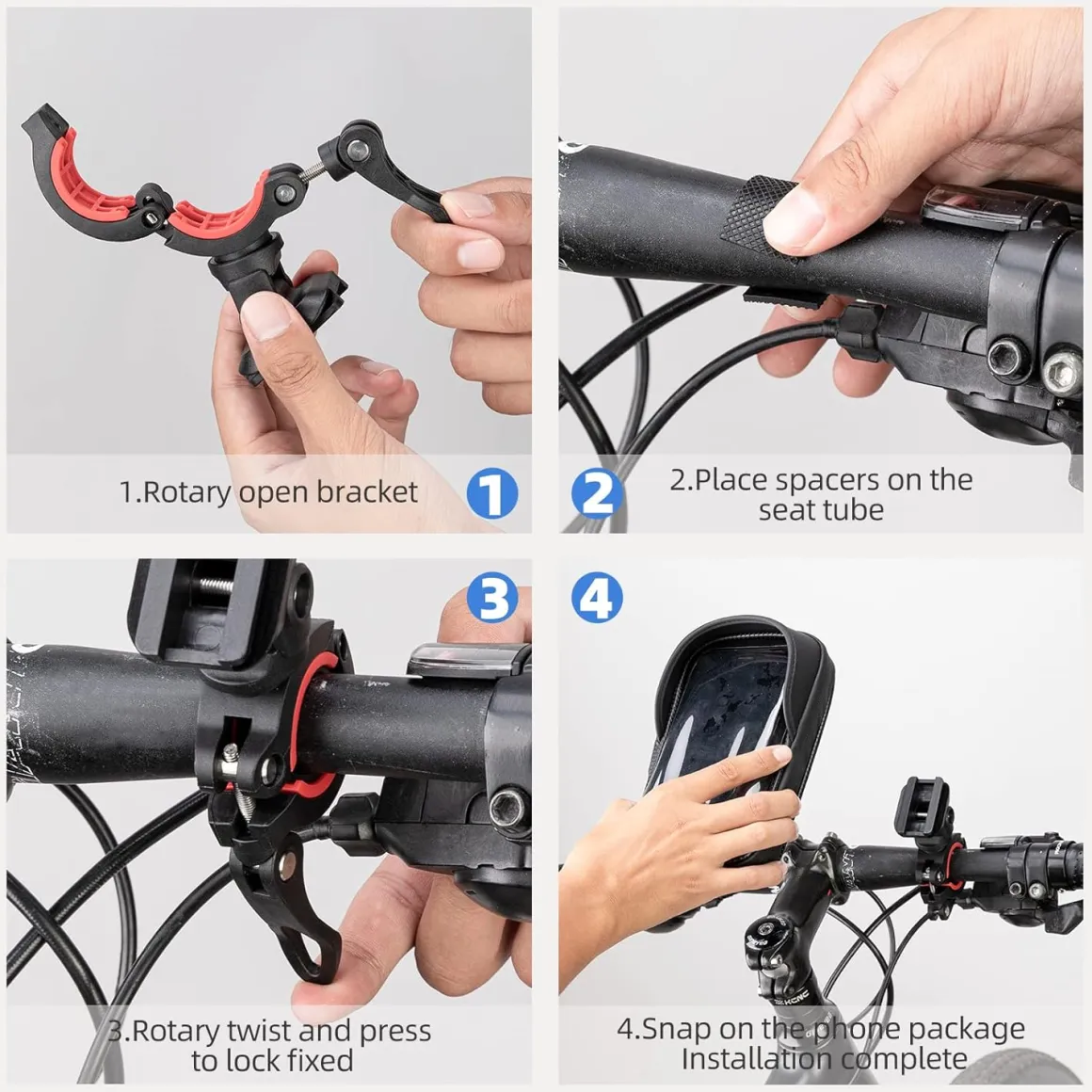 Waterproof Motorcycle Handlebar Phone Bag