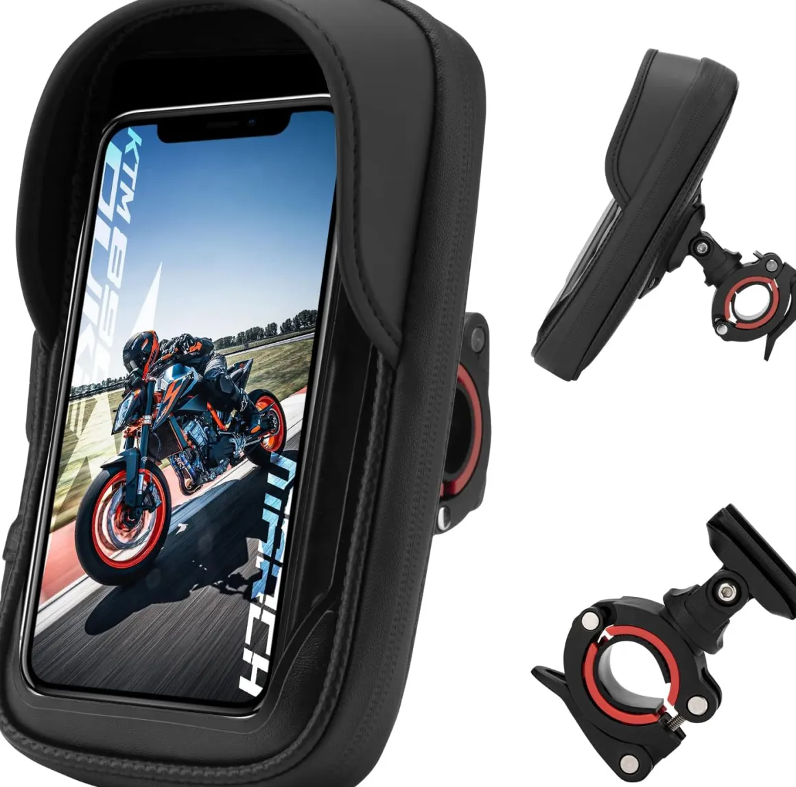 Waterproof Motorcycle Handlebar Phone Bag