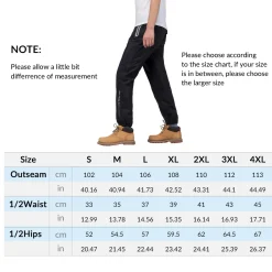 Waterproof Overtrousers for Men Women with Reflective