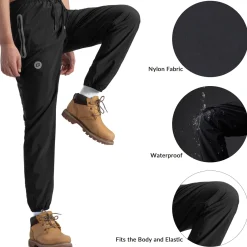Waterproof Raincoat & Overtrousers for Men Women with Reflective