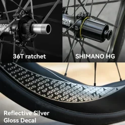 WAVE RIM Bike T700 Carbon Wheelset