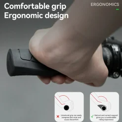 Wider Ergonomic Ball Handlebar Grips
