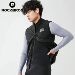 Windproof Fleece Cycling Vest