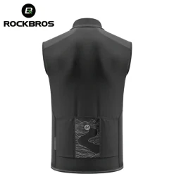 Windproof Fleece Cycling Vest