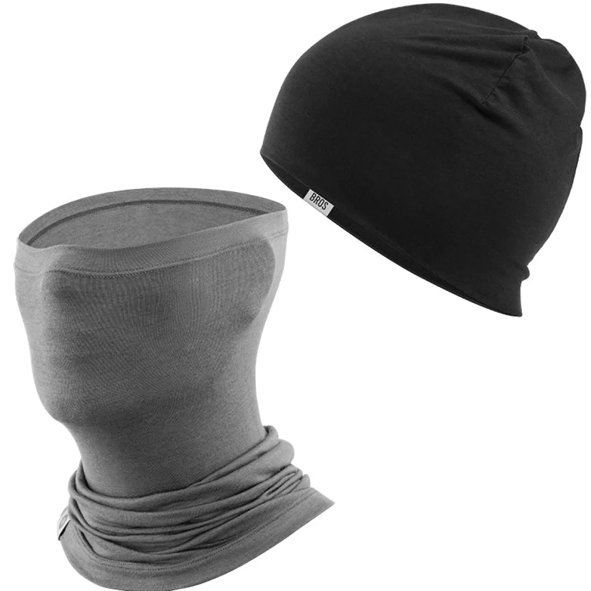 Winter Cap and Face Mask Set Merino Wool Thermal