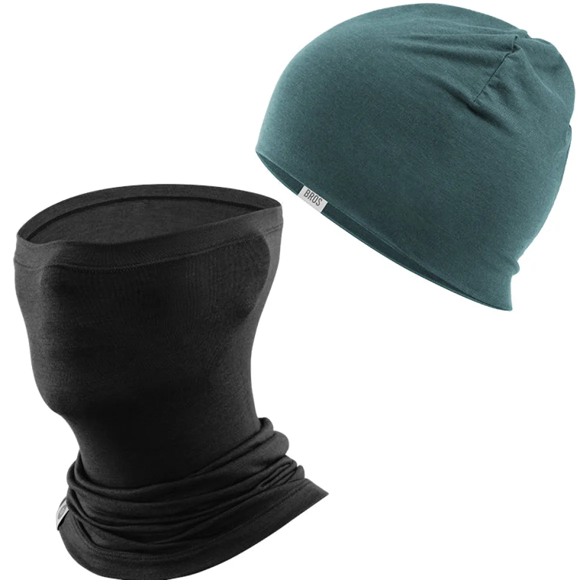 Winter Cap and Face Mask Set Merino Wool Thermal