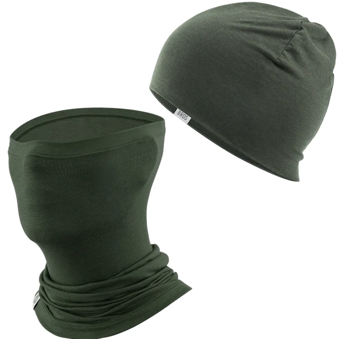 Winter Cap and Face Mask Set Merino Wool Thermal
