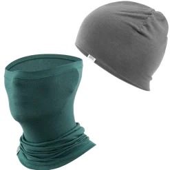 Winter Cap and Face Mask Set Merino Wool Thermal