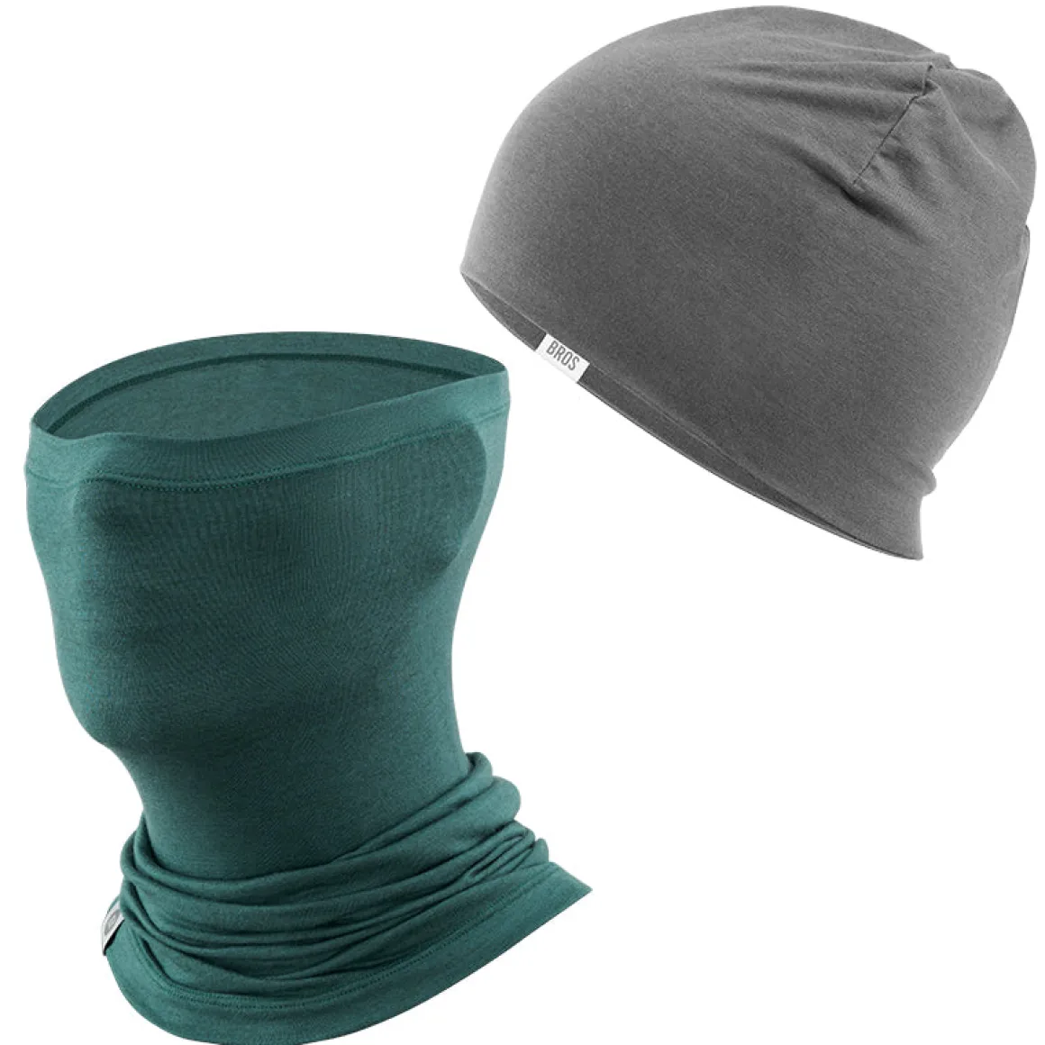Winter Cap and Face Mask Set Merino Wool Thermal