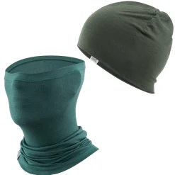 Winter Cap and Face Mask Set Merino Wool Thermal