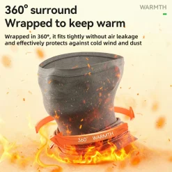 Winter Cap and Face Mask Set Merino Wool Thermal