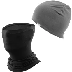 Winter Cap and Face Mask Set Merino Wool Thermal