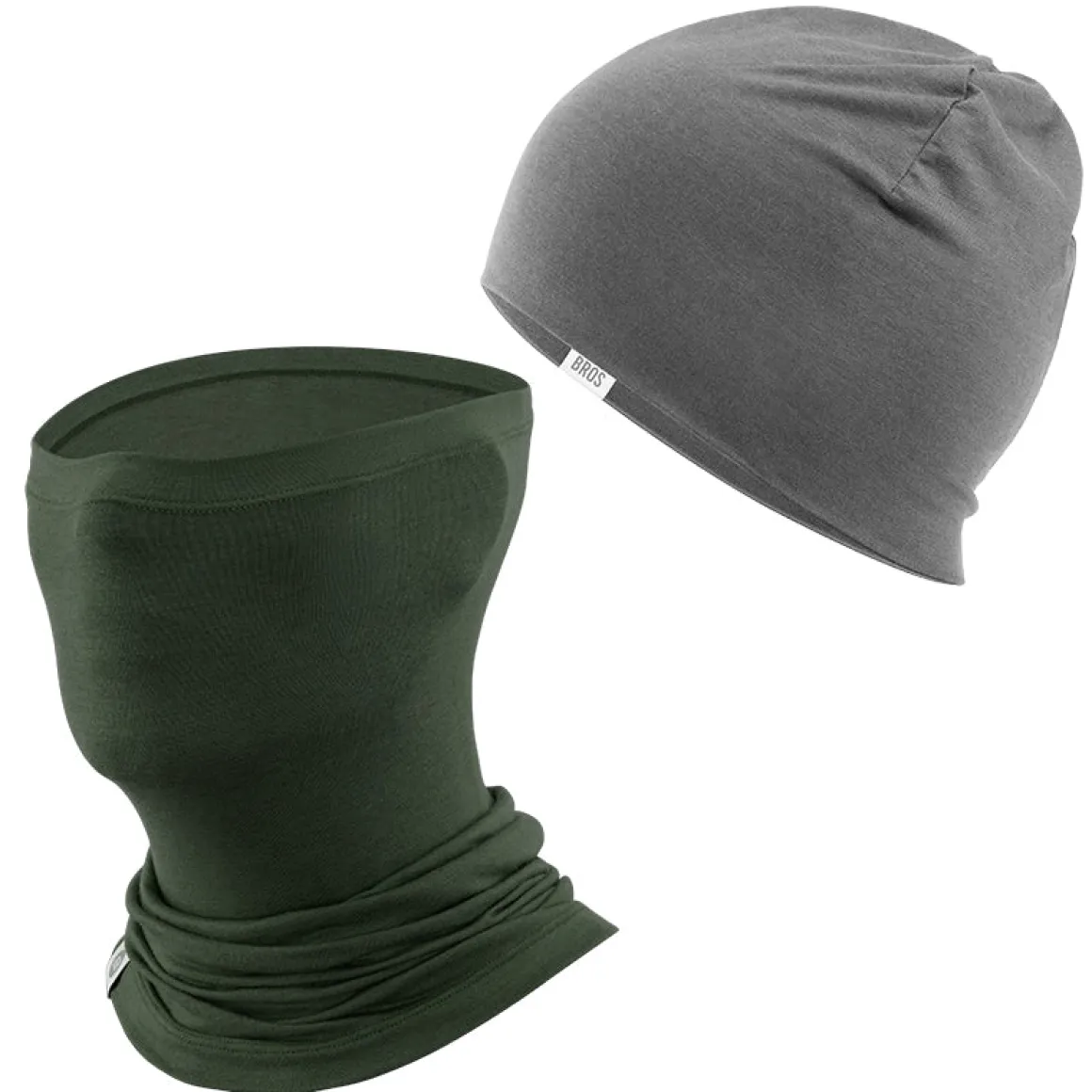Winter Cap and Face Mask Set Merino Wool Thermal