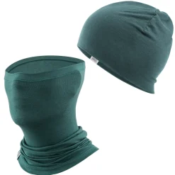 Winter Cap and Face Mask Set Merino Wool Thermal