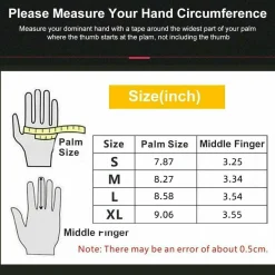 Winter Cycling Bike Gloves Windproof Waterproof