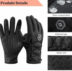 Winter Cycling Bike Gloves Windproof Waterproof