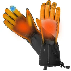 Winter Cycling Gloves Electric Heated Touch Screen