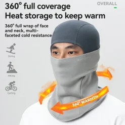 Winter Fleece Balaclava Helmet Liner for 15°F-50°F